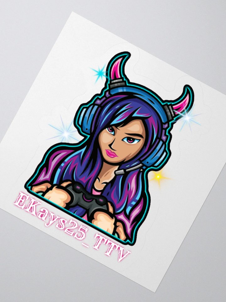 Gamer Vibes Kiss Cut Stickers product image (2)