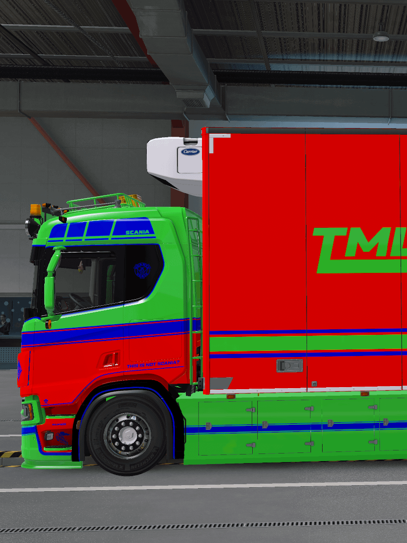 ETS2 TM Changeable Multicolor Skin - Scania R & S 2016 (Next Gen) TANDEM/RIGID - Company Pack Skin | Truckers Malaya Custom Skin Pack 1 product image (3)