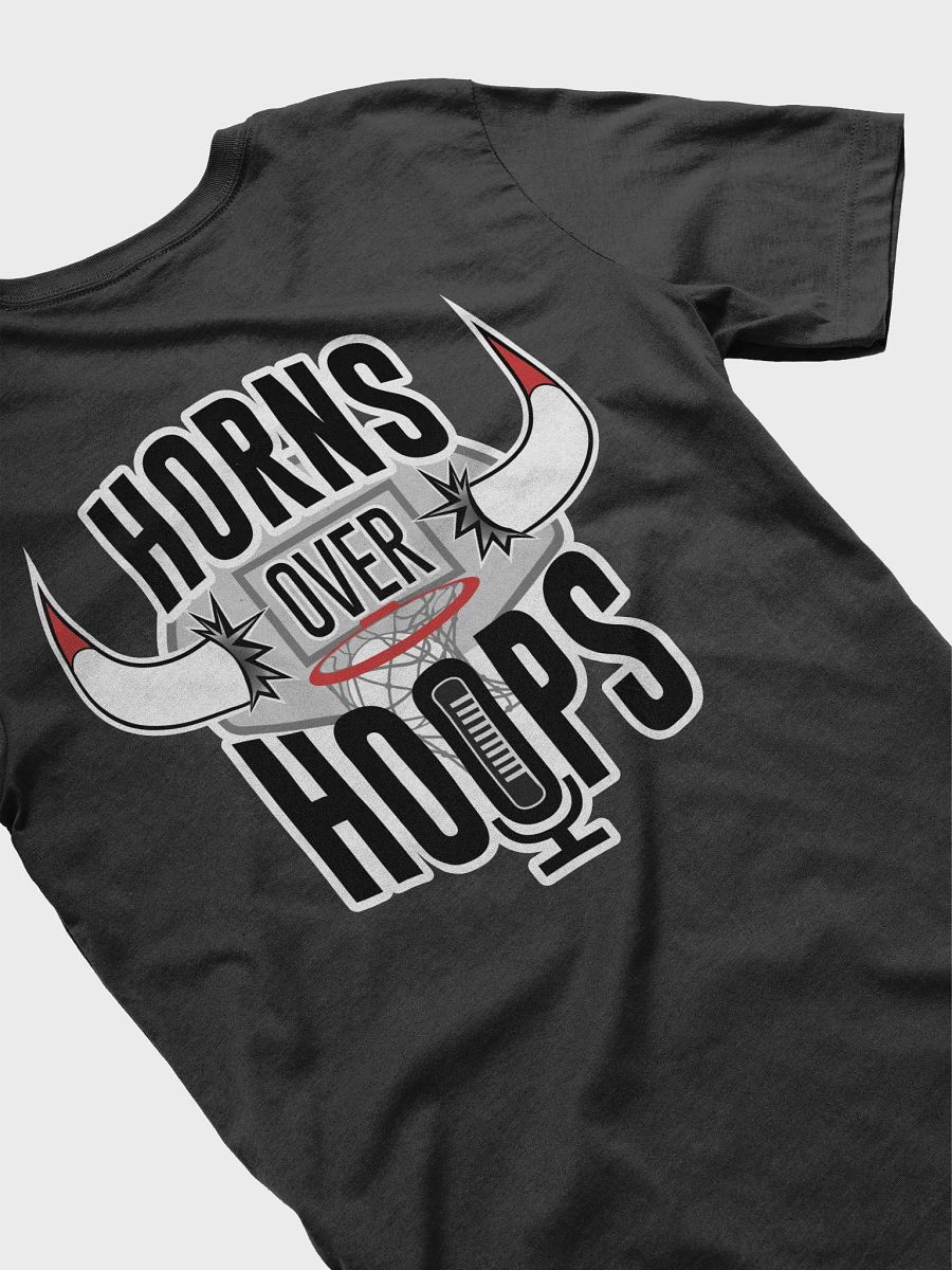 Horns Over Hoops Graphic Tee product image (4)