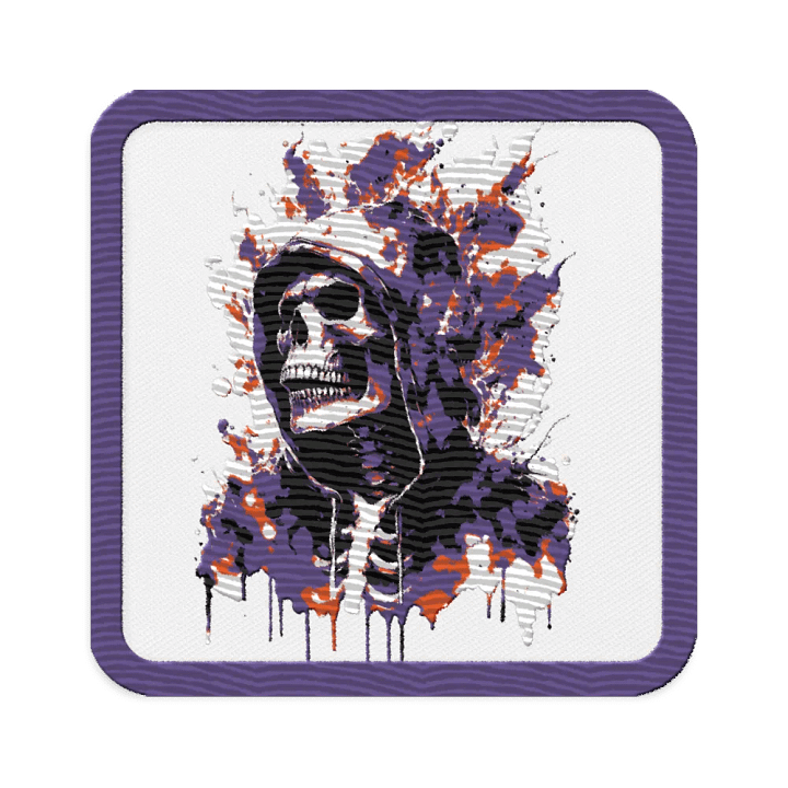 ''Sir Morbid X Splat'' Embroidered Patch product image (1)