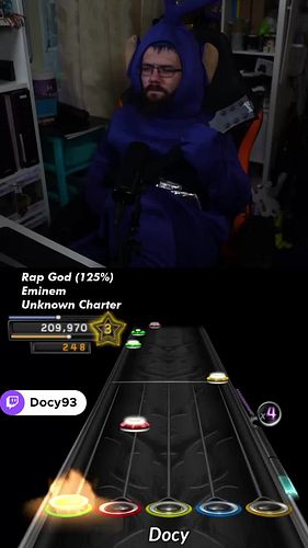 Tinky Winky plays Clone Hero #clonehero #rockband #fortnitefestival #guitarhero