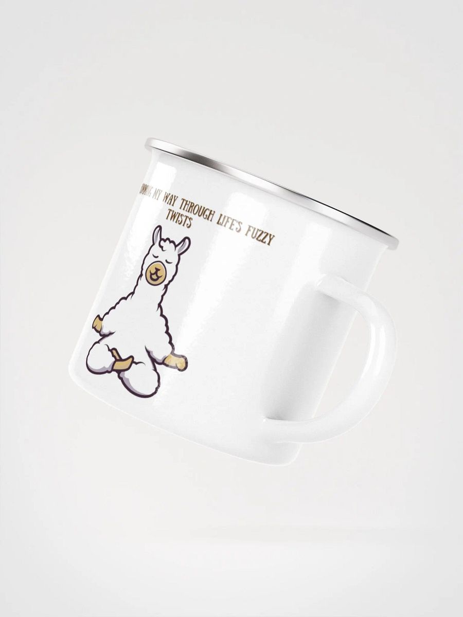 Zen Alpaca Enamel Mug product image (3)