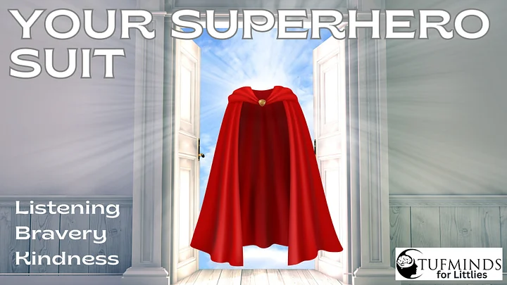🦸 4. Your Superhero Suit 🦸‍♀️ Audio. For inner strength, bravery and kindness. (<7yo) product image (1)