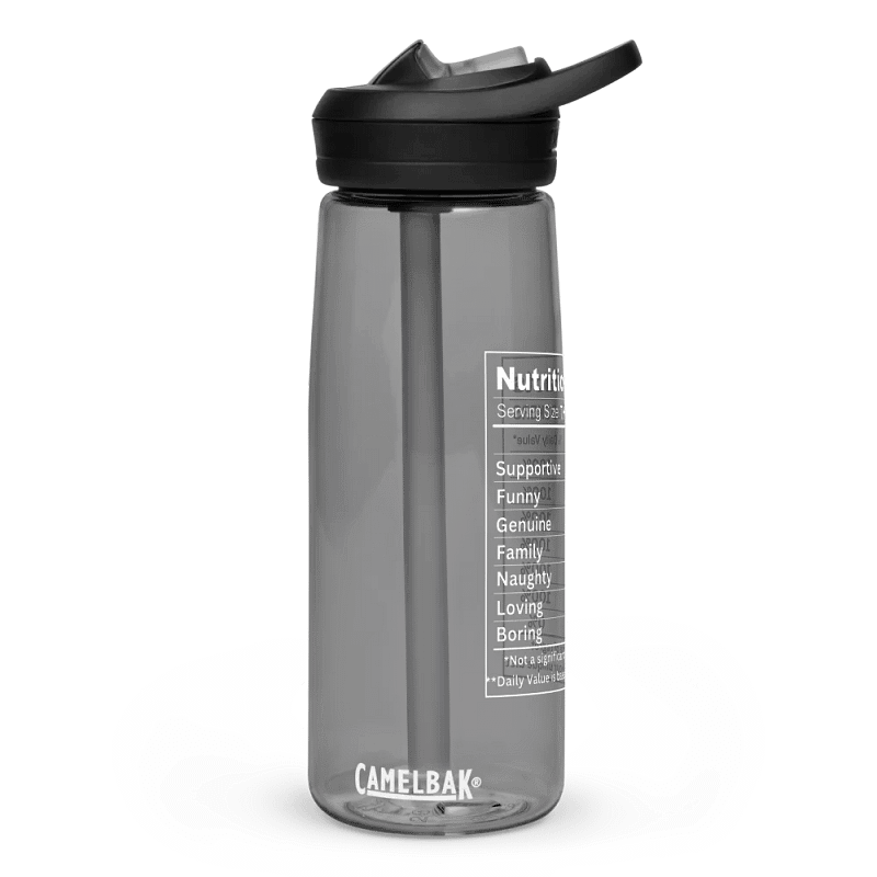 Nutrition Facts Water Bottle