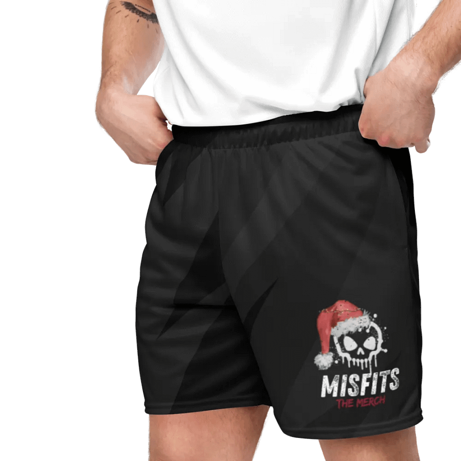 Misfits - Black Mesh Shorts product image (3)