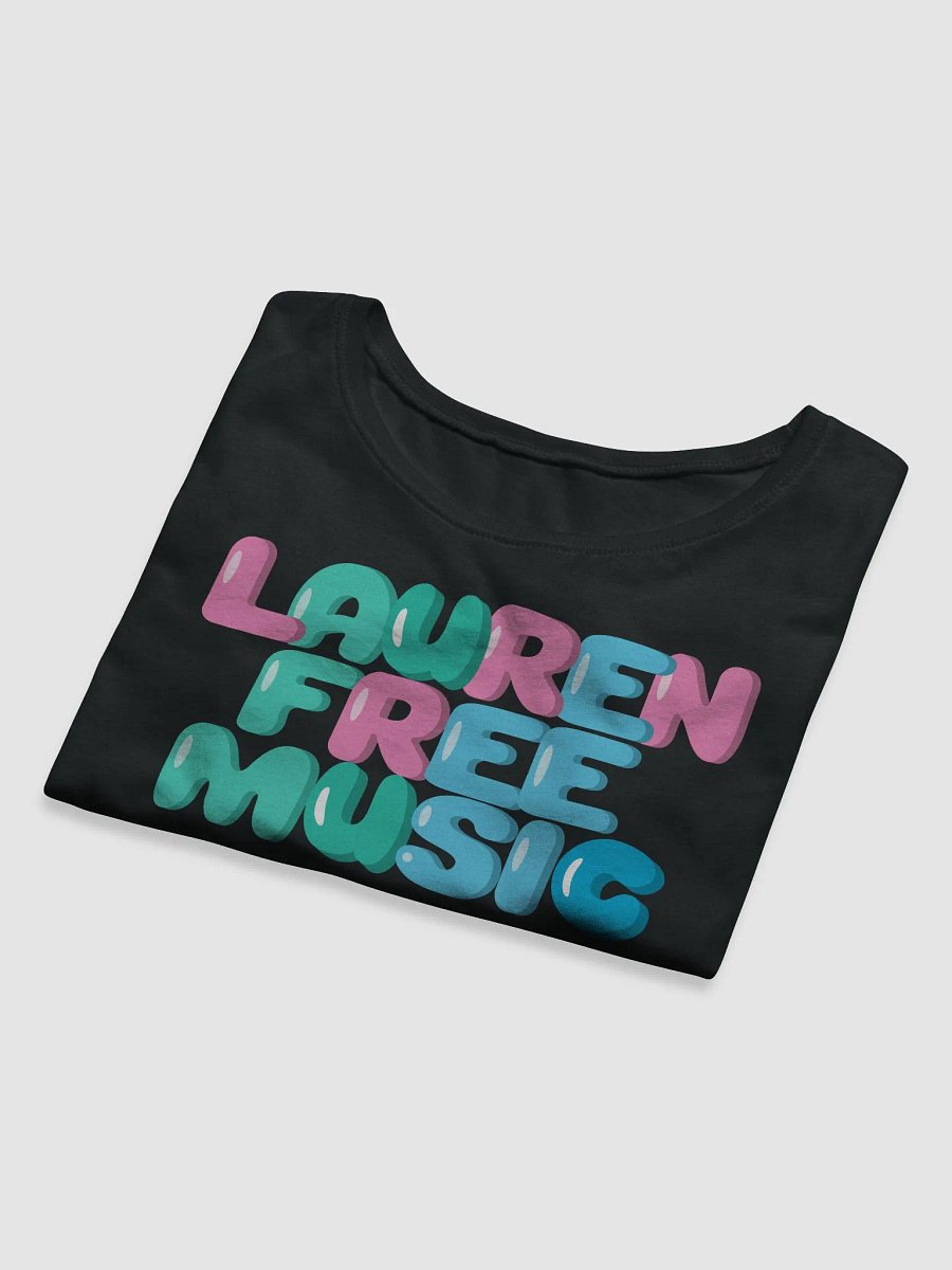 Lauren Free Music Bubble Letter Crop Tee product image (16)