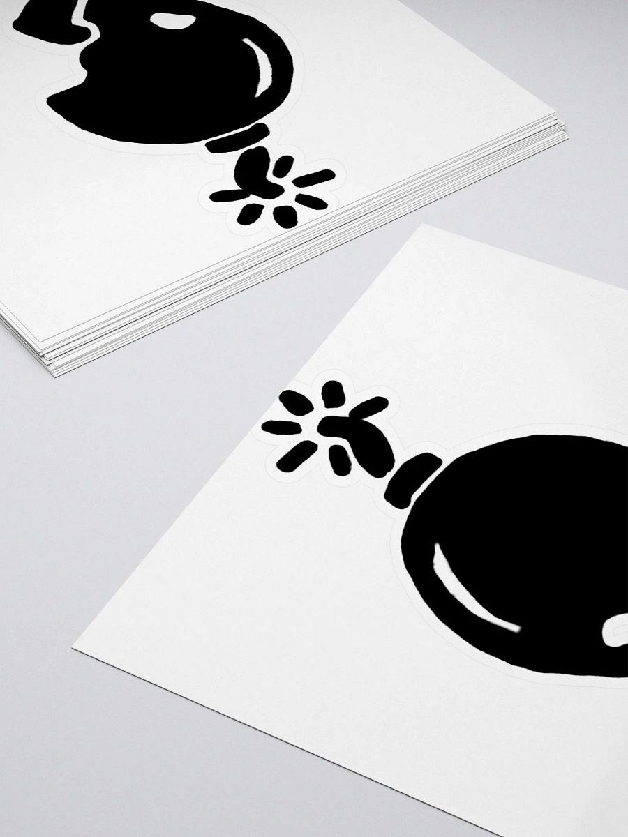 Bomb Skull Sticker product image (12)