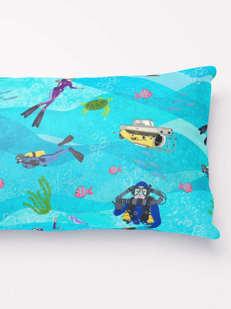 Deep Blue Divers Pillow product image (3)