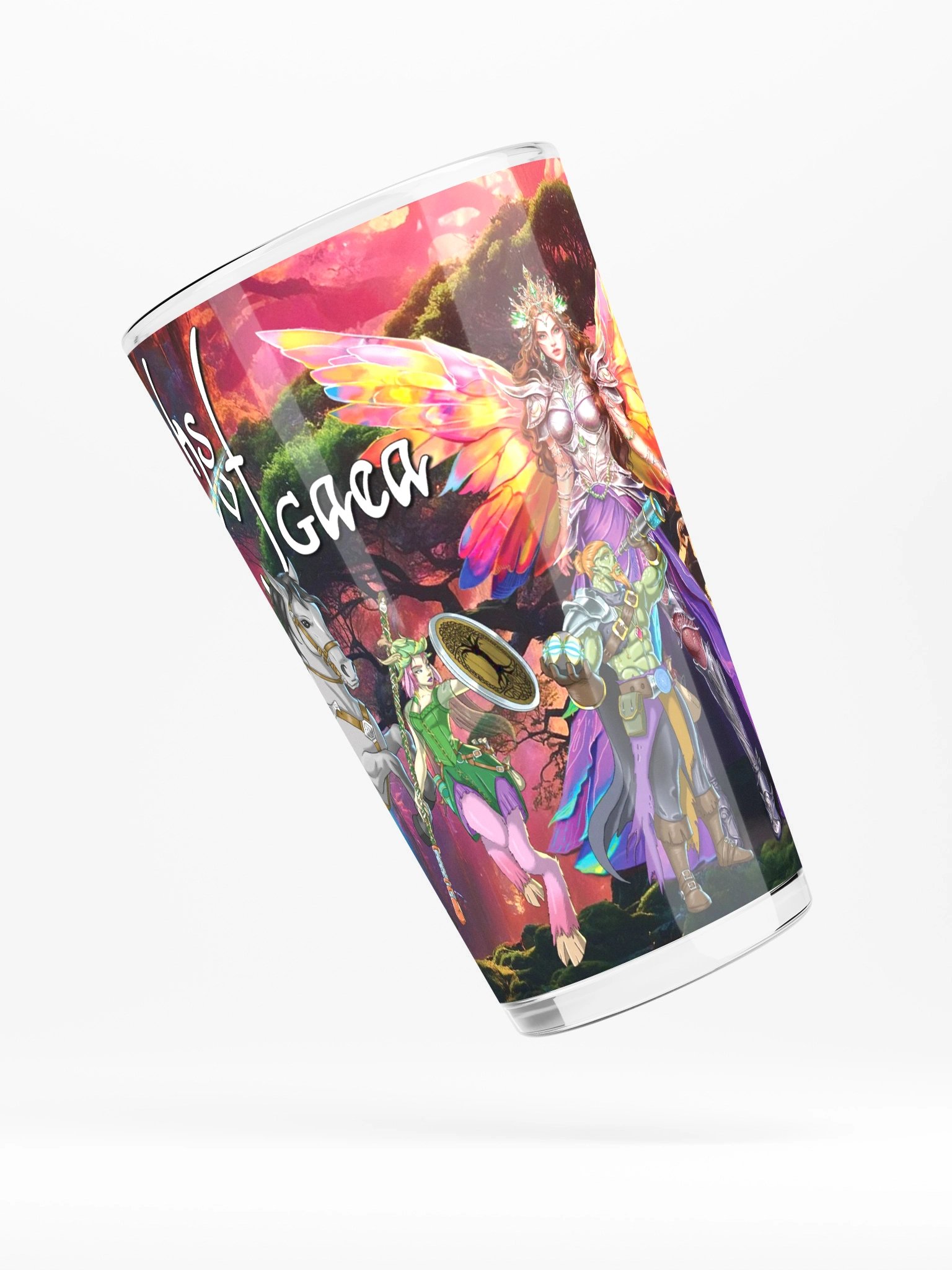 Myths of Gaea | Shaker Pint Glass product image (4)