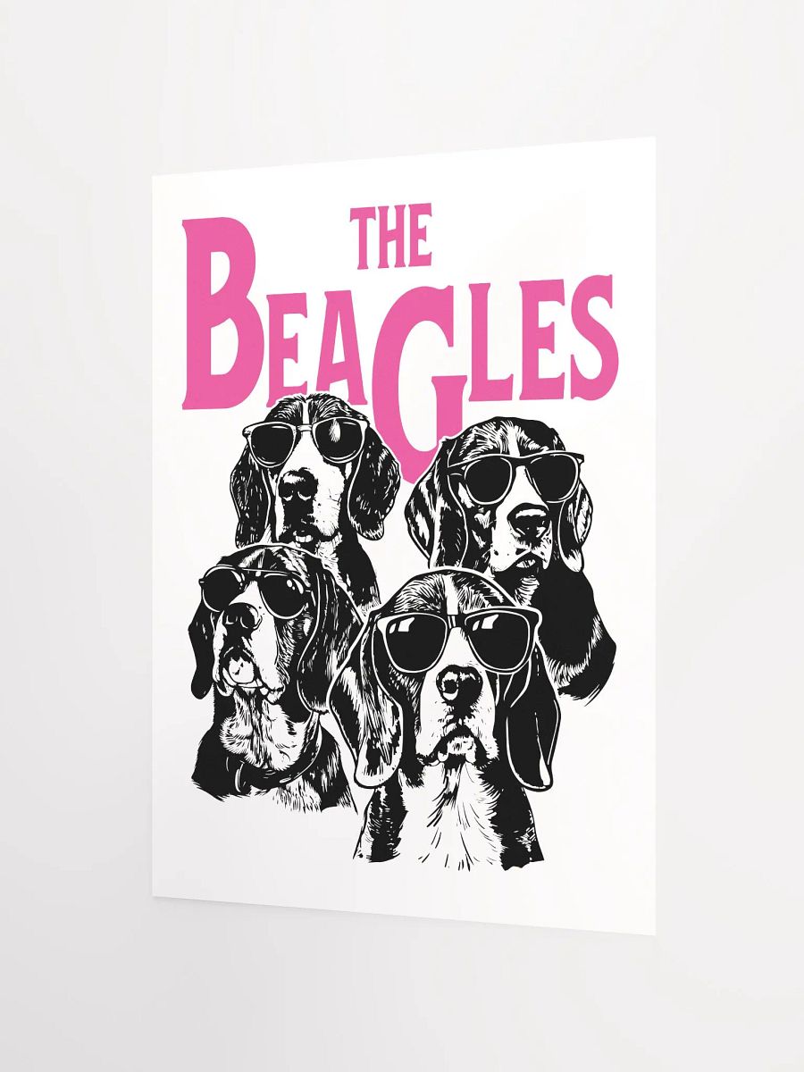 The Beagles Poster | Funny Poster for Beagle Paw-rents product image (10)