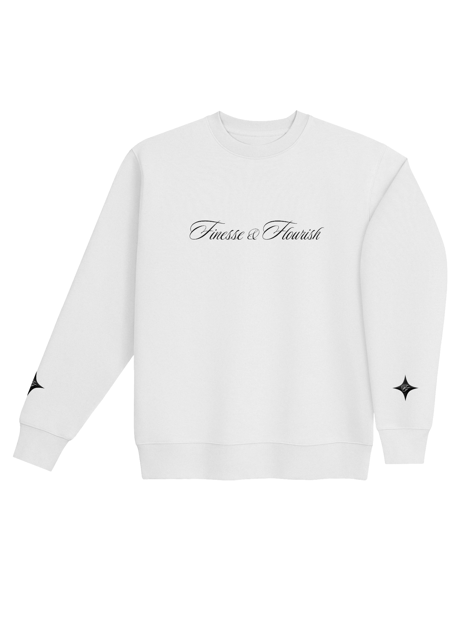 F&F Signature Unisex Heavyweight Sweatshirt (BLK) product image (4)