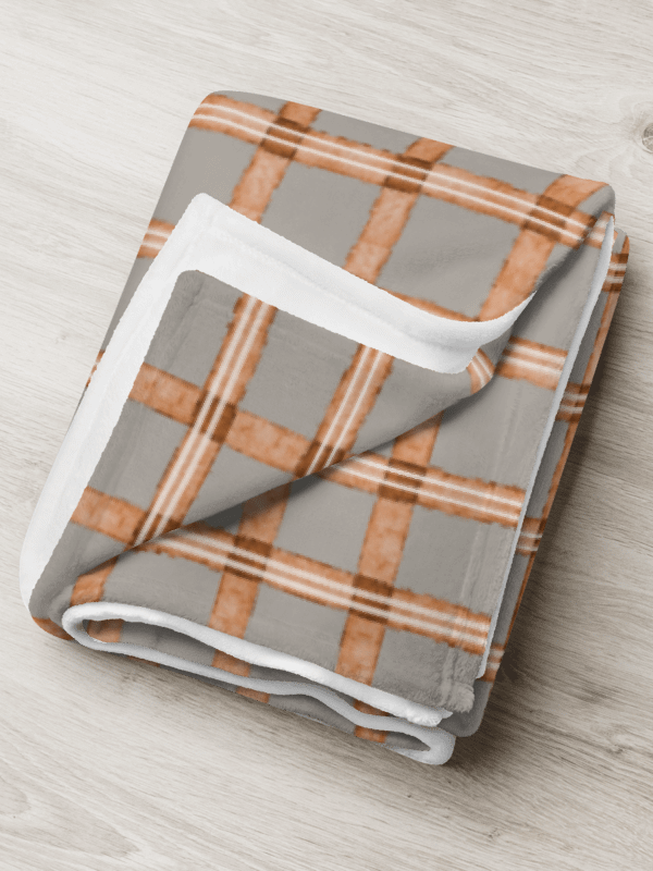 CINNAMON & GREY COTTAGE GINHAM CHECK product image (4)
