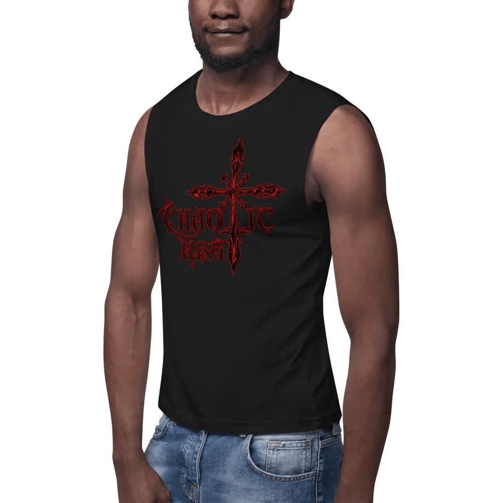 Chaotic Energy Gothic Muscle Tank product image (7)