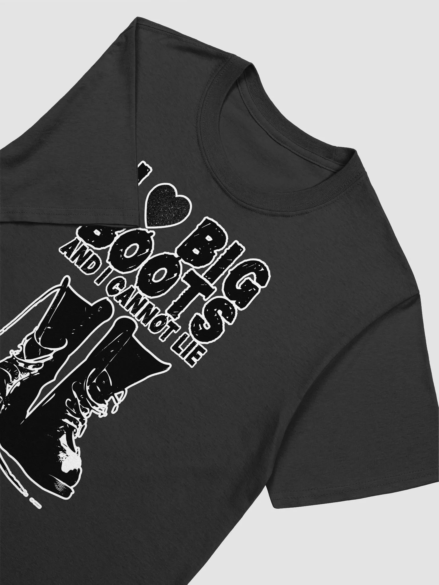 I Heart Big Boots Unisex Tee product image (3)