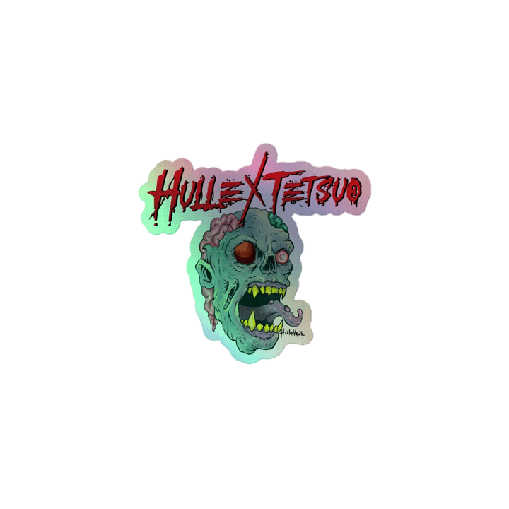 Gimme Brain Holo Sticker (HulleVane Design) product image (1)