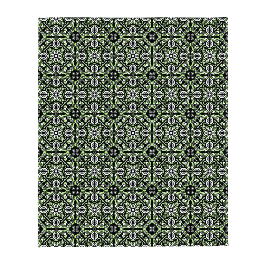 Agender Abstract Cozy Blanket product image (2)
