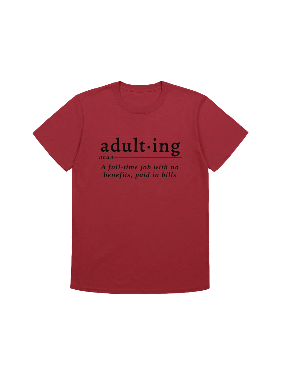 Adulting Def Unisex Tee v1 product image (1)