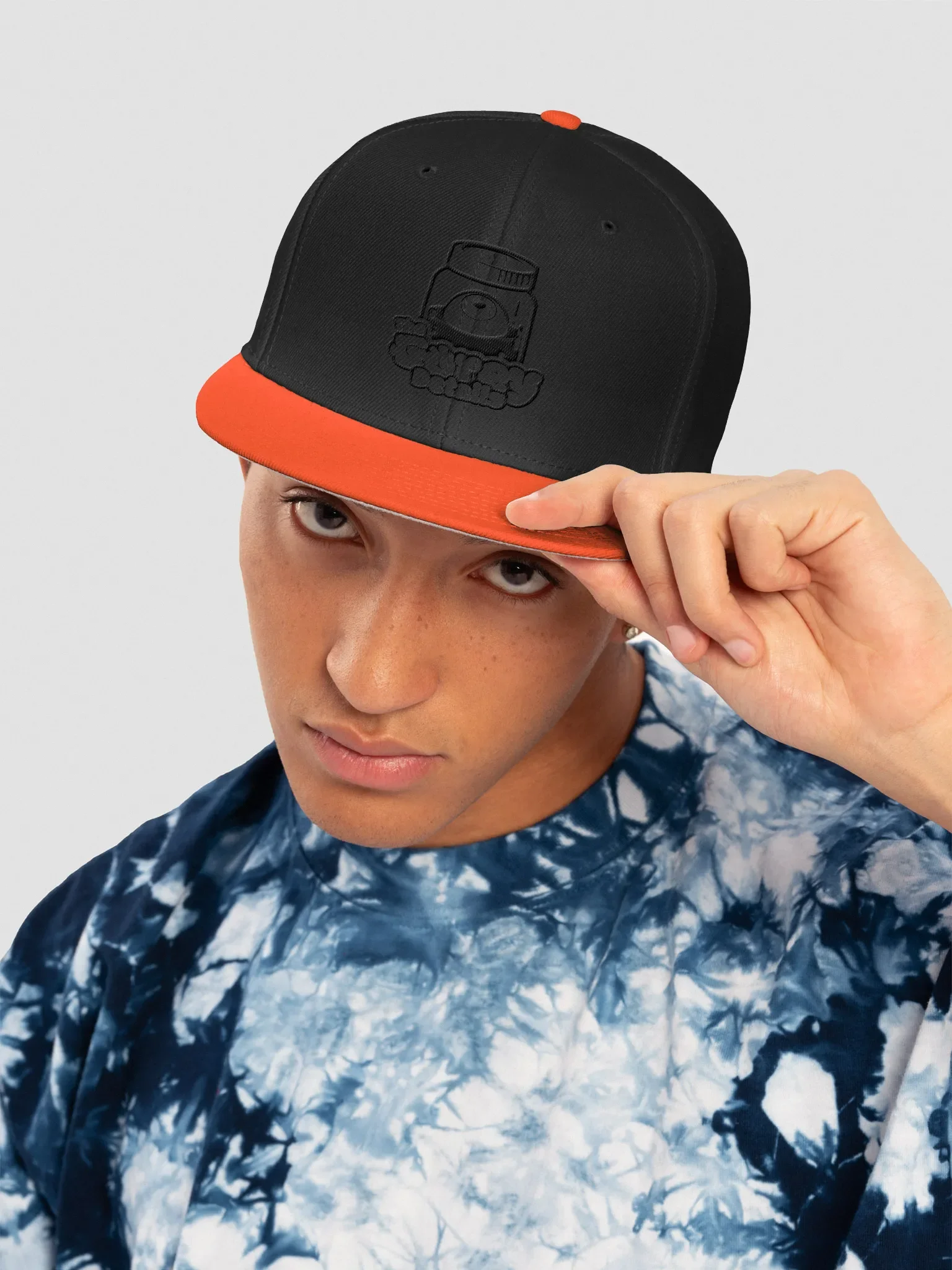 Full Logo Black - Otto Wool Blend Snapback Cap product image (1)