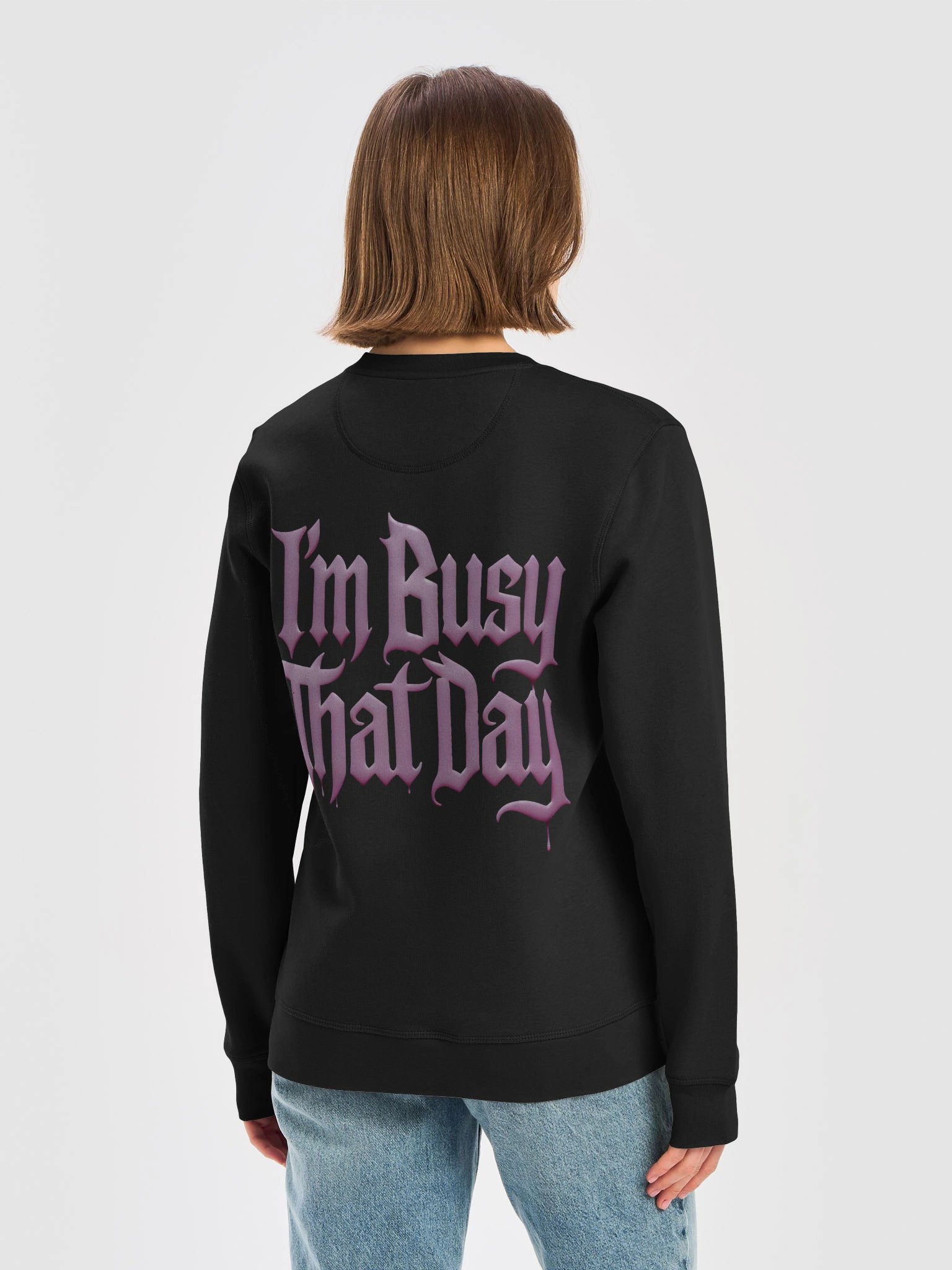 Tracibooo Classic Pink/Black Crewneck product image (6)