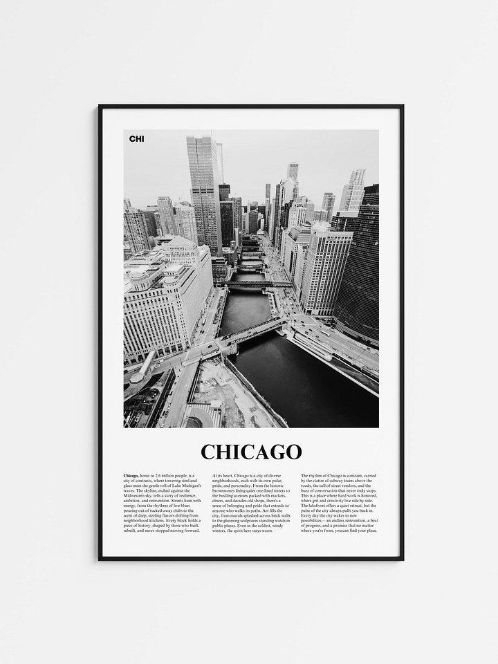 Chicago 03 Newspaper Poster product image (1)
