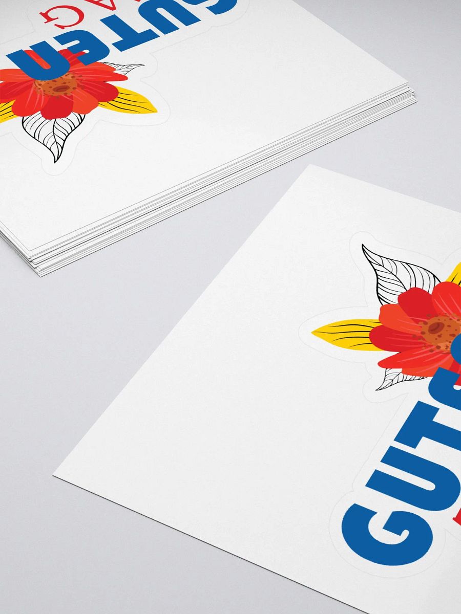 Guten tag sticker product image (4)