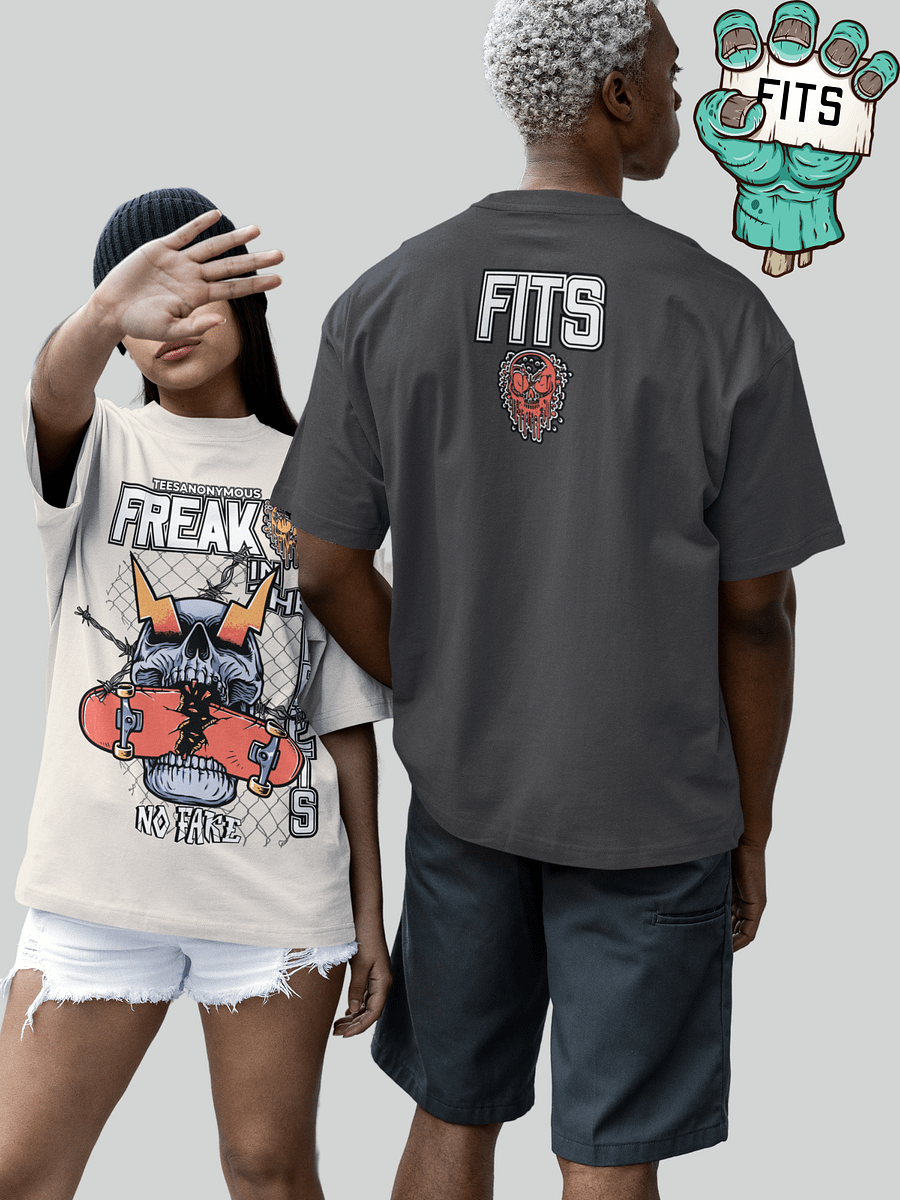 Streetwear Graphic Tee – Wipe Out by Freak in the Streets product image (4)