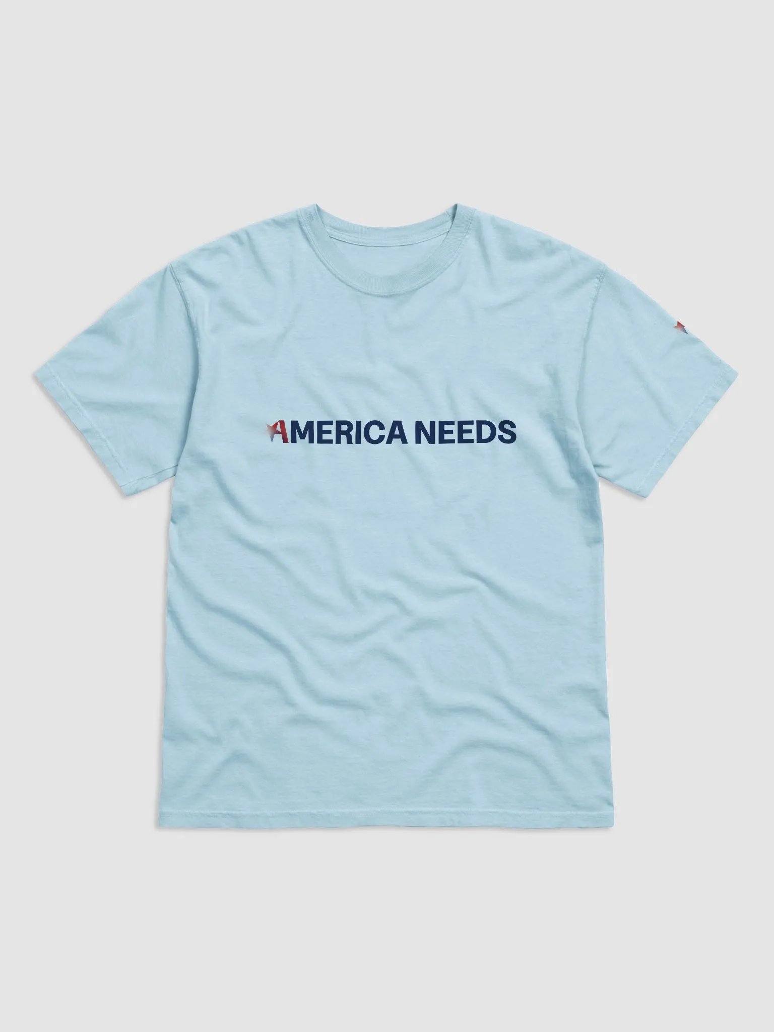 America Needs A New Policy T - Sky Blue product image (1)