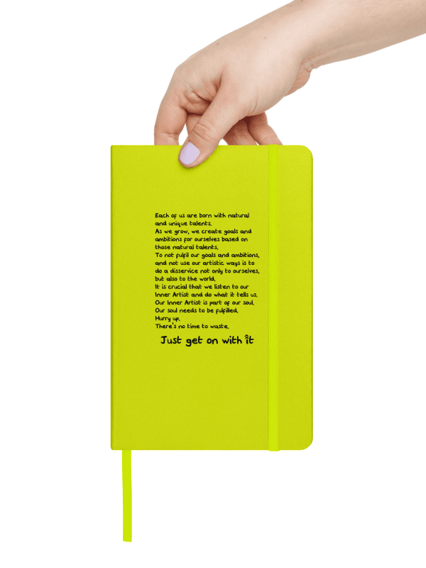 'Just Get On With It' Notebook product image (4)