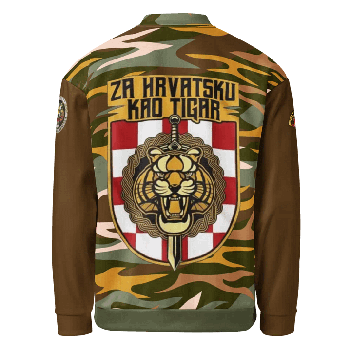 Za Hrvatsku Kao Tigar Bomber Jacket product image (2)