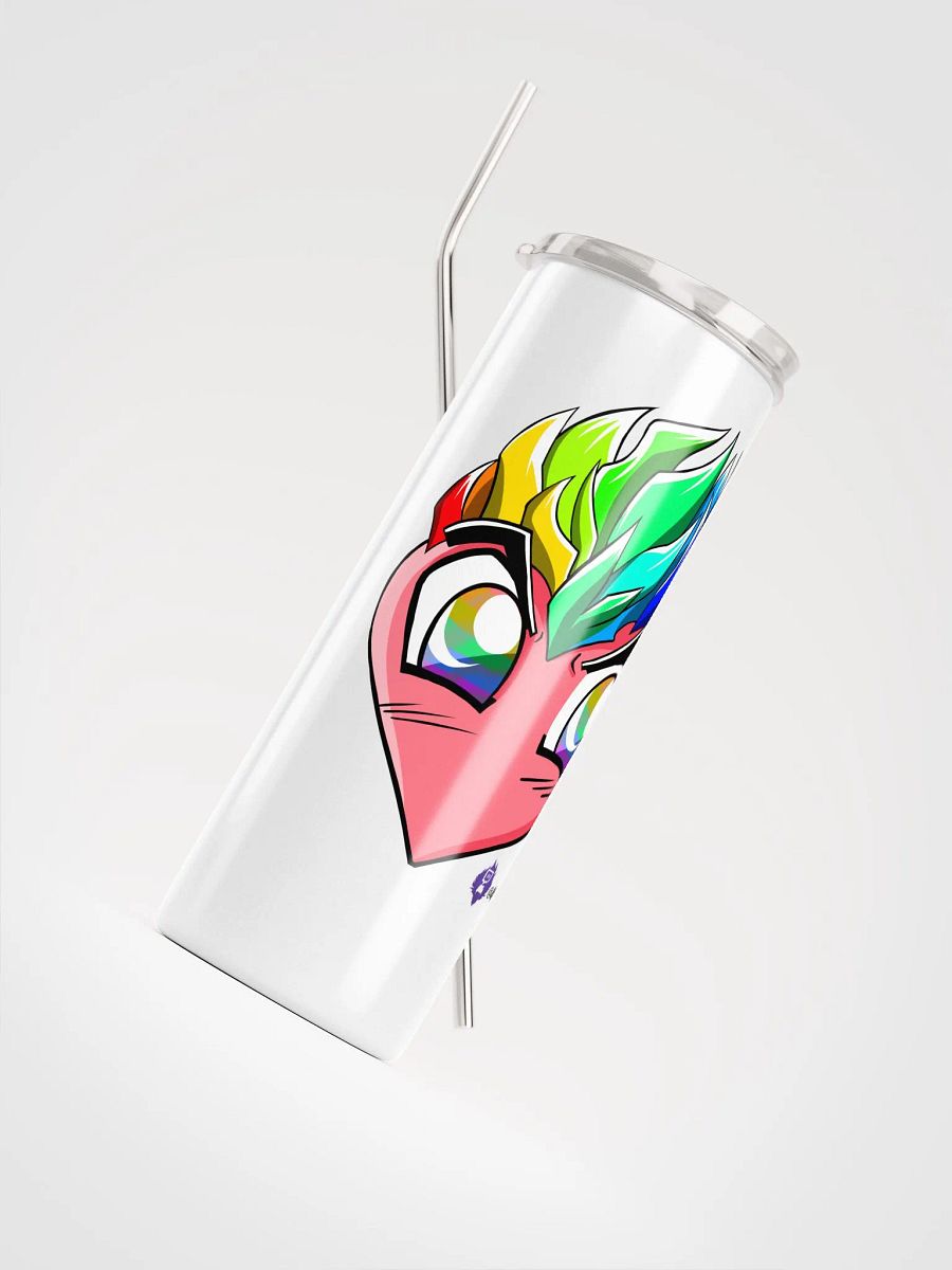 Rainbow Heart Tumbler - White product image (4)