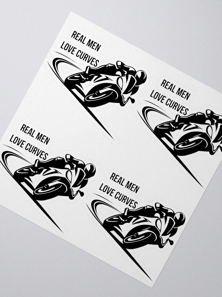 Real Men Stickers product image (2)