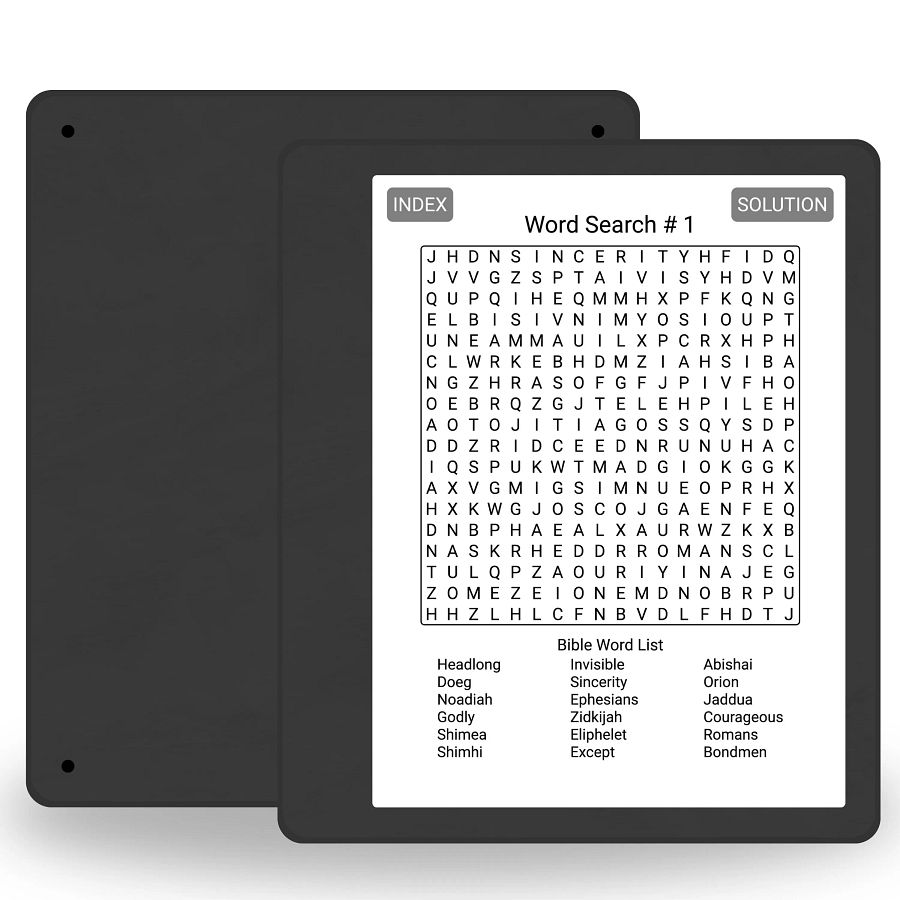 Kindle Scribe Bible Word Search Puzzles | Interactive Puzzle | Remarkable 2 Compatible | Digital Download for e-reader | PDF product image (4)