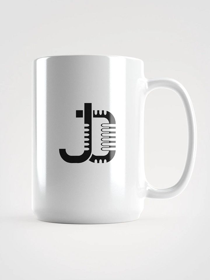 JD-Podcast Mic Logo Coffee Mug product image (1)