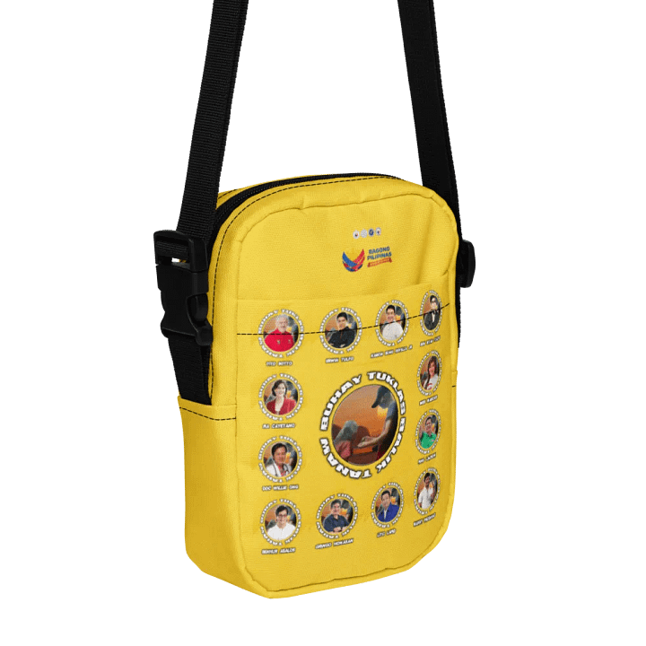 Buhay Tuklas The Strong 12 Senatorial Candidates Symmetric Circles All-Over Print Crossbody Bag product image (1)