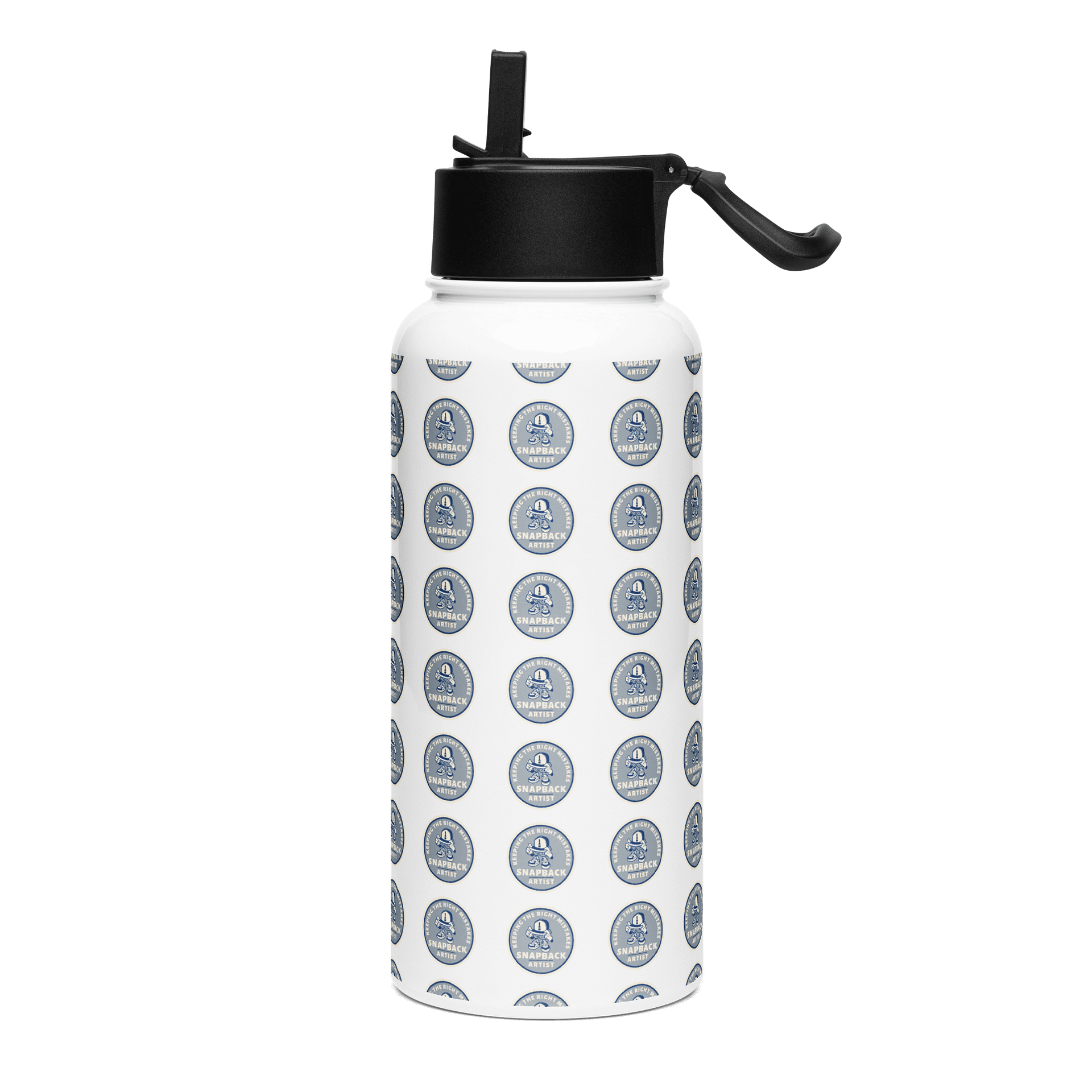 SnapBack Hydrate Grid Stainless Steel Water Bottle product image (3)