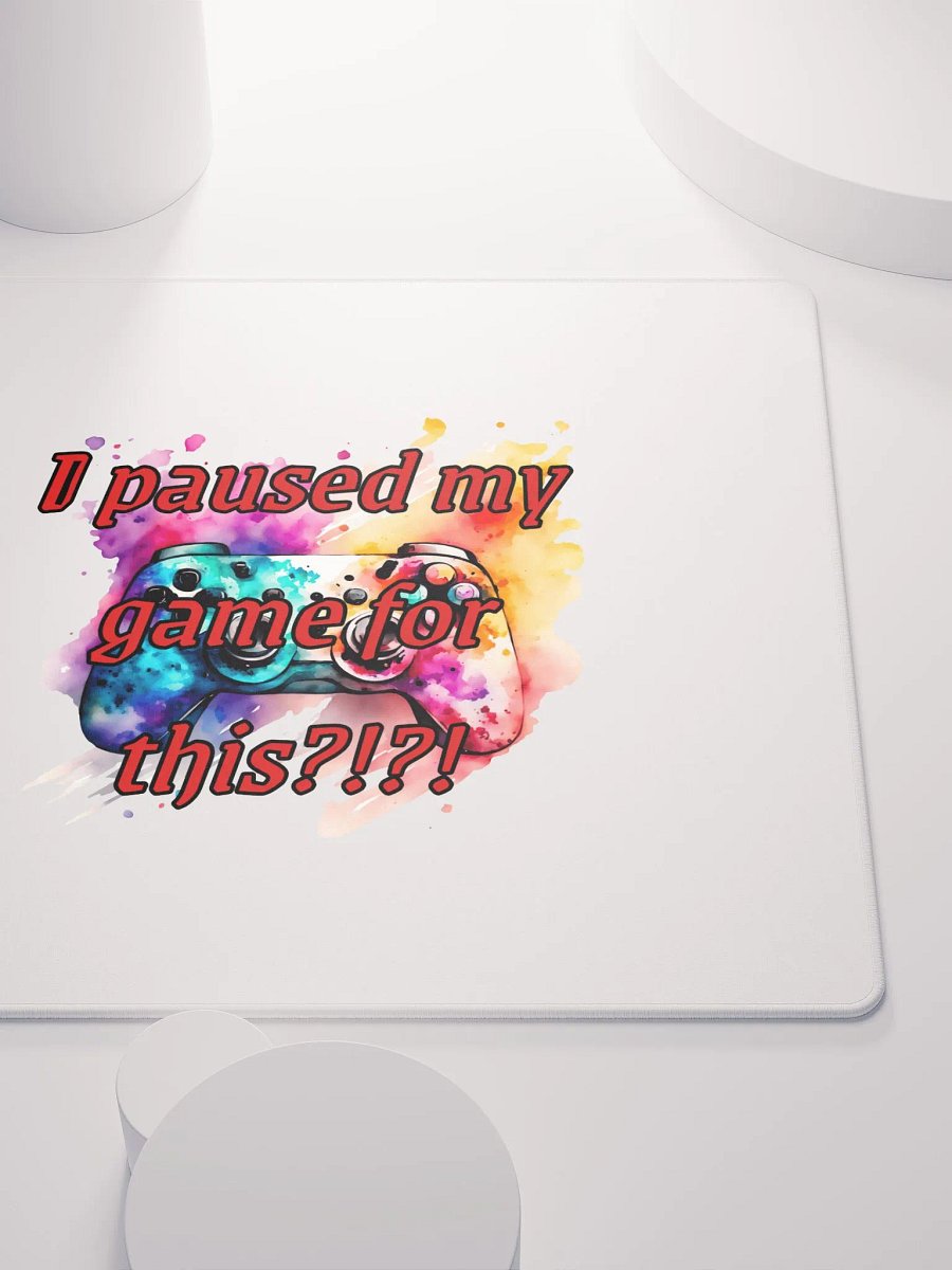 Game On Watercolor Mouse Pad product image (5)