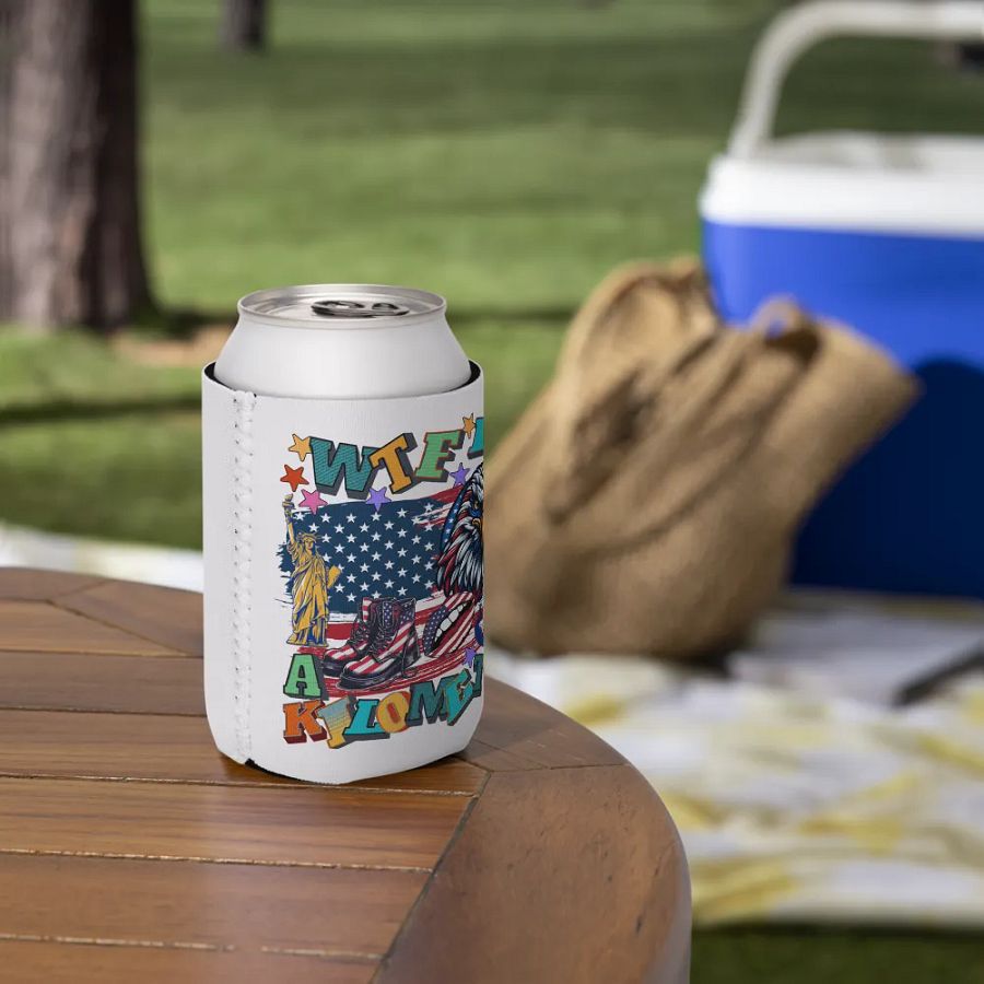 WTF Is A Kilometer American Eclectic Can Cooler product image (7)