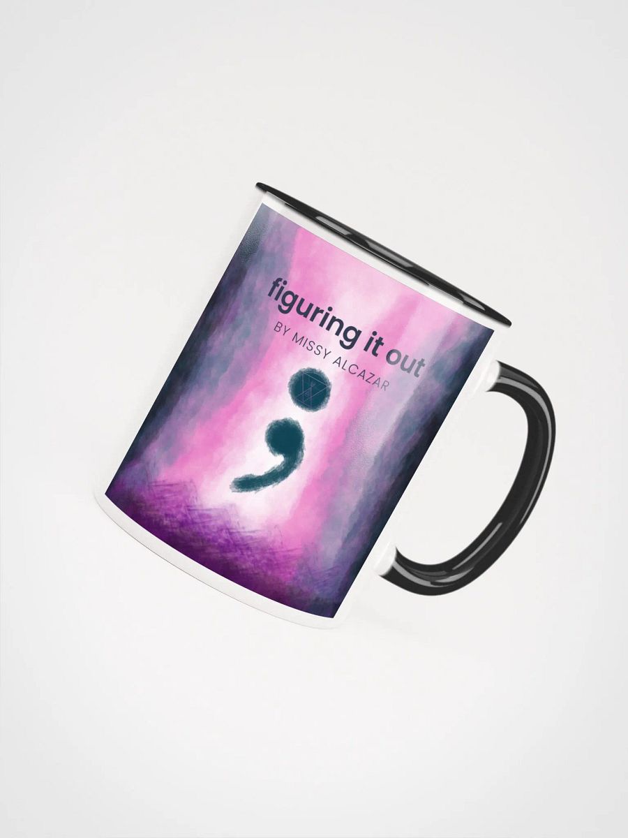 Figuring it Out enamel mug product image (4)