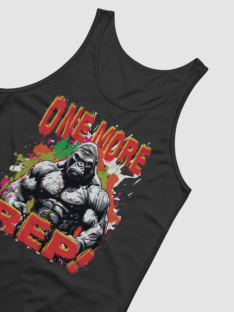 One More Rep Gorilla Fitness Gym Workout Jersey Tank Top product image (5)