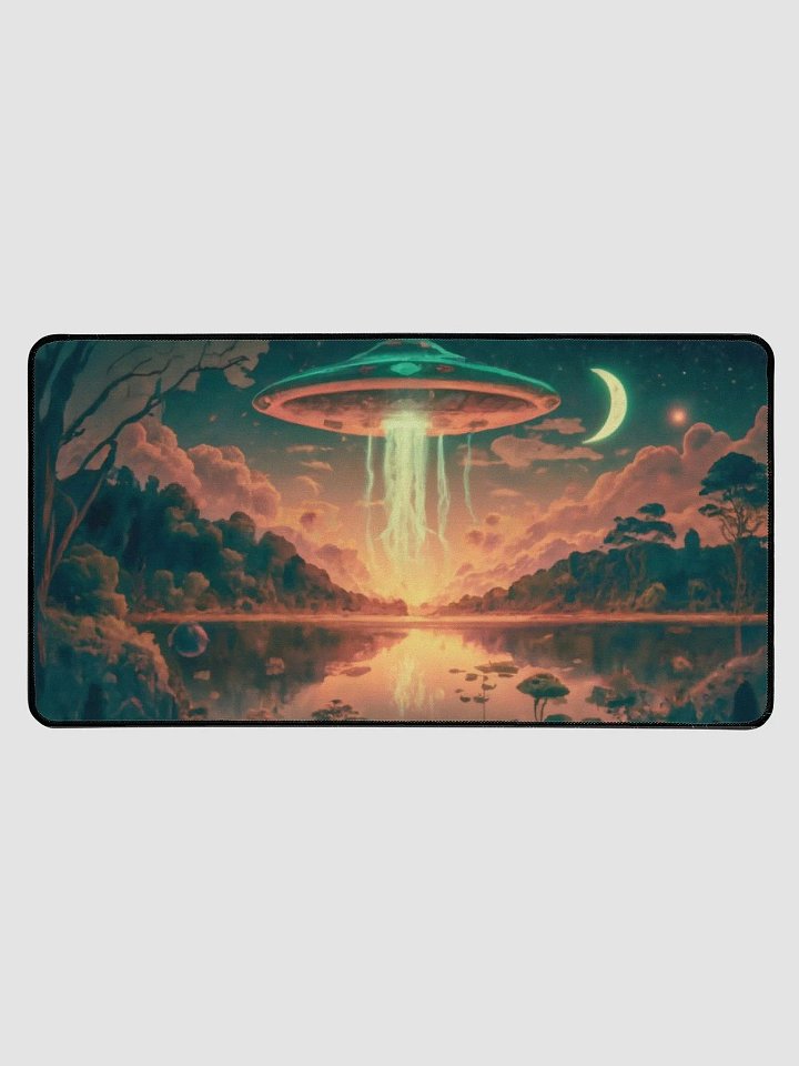 Twilight UFO Desk Mat product image (1)