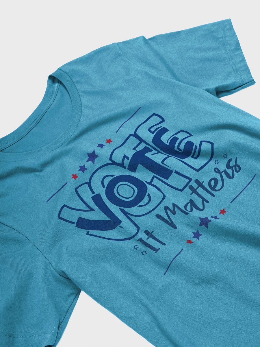 Vote It Matters Election 2024 Voting Patriotic USA Civic Engagement T-shirt product image (3)