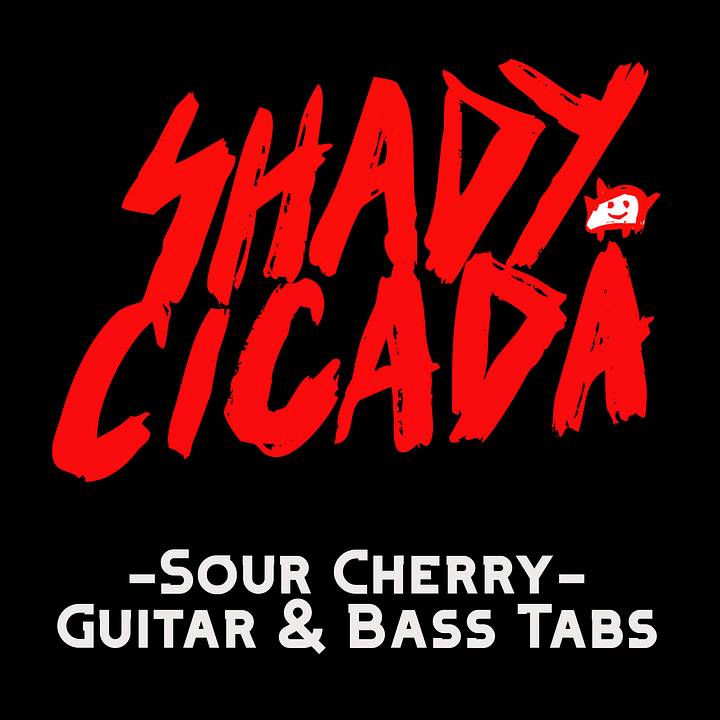 Sour Cherry (Guitar & Bass Tabs) product image (1)