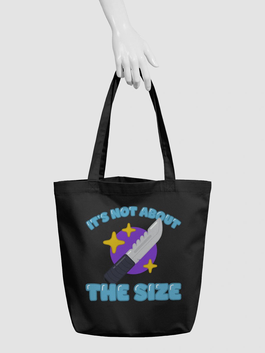 It's Not About the Size Tote Bag product image (3)