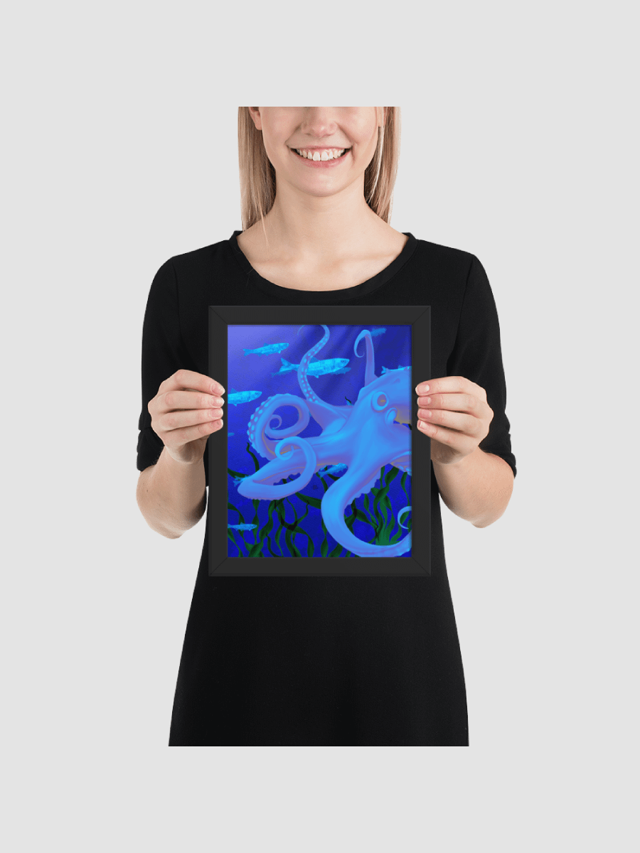 Octopus framed poster product image (2)