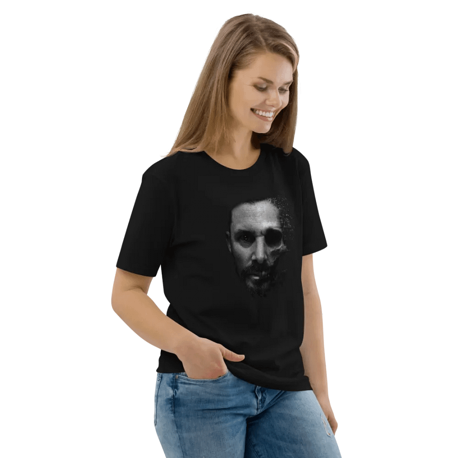Caspersight Skull Face Ethereal Duality Organic Tee product image (8)