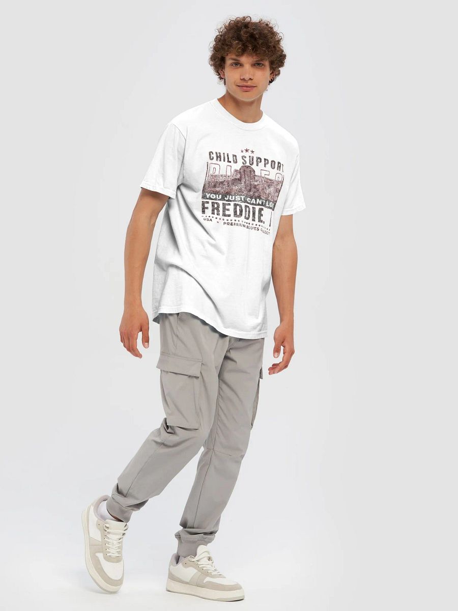 Official Freddie B. Child Support Blues Tee (Faded Blues Edition) product image (97)
