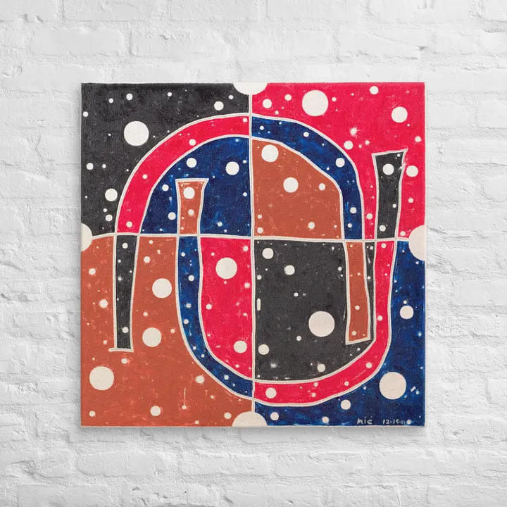 Flip Flop on Canvas (32" x 32") product image (2)