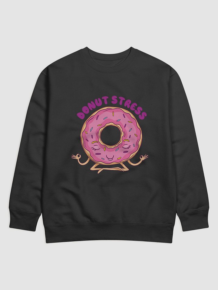 Meditative Donut Stress Relief Sweatshirt product image (1)