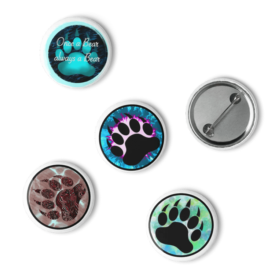 Bear Spirit Pin Button Set product image (5)