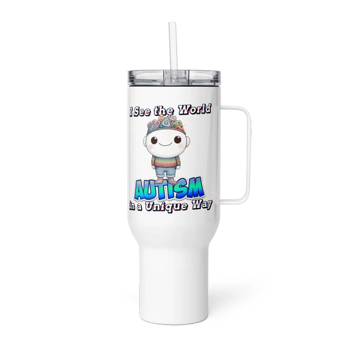Autism: I See the World in a Unique Way Travel Mug product image (4)